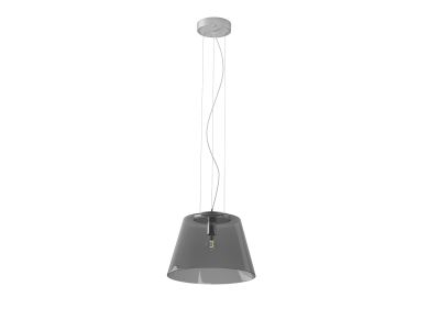 Immax NEO CONO pendant lamp smoked glass 32cm including Smart source E27 Zigbee 3.0 Immax NEO CONO pendant lamp smoked glass 32cm including Smart source E27 Zigbee 3.0