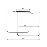 Immax NEO PATTINI Smart double pendant luminaire 160-280cm, 52W, 3640lm black Zigbee 3.0 (10)
