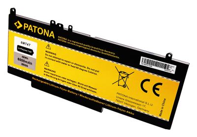 Battery Dell Lat.E5470/E5570/3510  6000mAh Li-lon 7,6V 6MT4T