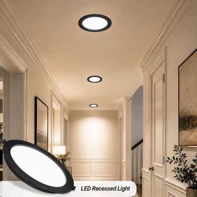 Immax NEO DOWN ceiling luminaire black 23cm 36W WIFI BEACON CCT dimmable
