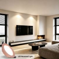 Immax NEO DOWN ceiling luminaire 12cm 12W WIFI BEACON CCT dimmable copper/ Rose gold (5)