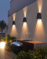 Outdoor solar LED wall light IMMAX WALL-4 with light sensor, 2W (6)