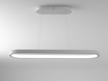 Immax NEO HIPODROMO Smart Hängeleuchte 120x30cm, 42W weiß Zigbee 3.0 (3)