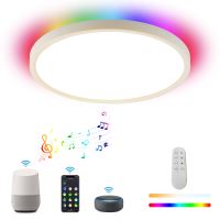 Immax NEO LITE TUDO Smart Ceiling Light RGB backlight 60cm 65W Tuya WiFi Beacon white (26)