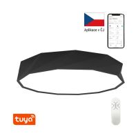 Immax NEO DIAMANTE Smart Deckenleuchte 80cm 60W 4450lm schwarz Zigbee 3.0 (8)