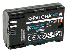 Battery Canon LP-E6NH/LP-E6P 2600mAh Li-Ion  with USB-C Charging