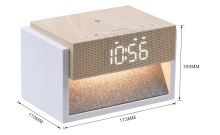 IMMAX DECENT LED alarm clock with wireless charging and white noise (6)