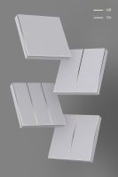 Smart-Schalter Aria 2-Tasten Immax NEO, WiFi, 230 V (2)