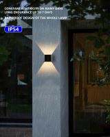 Outdoor solar LED wall light IMMAX WALL-3 with light sensor, 2W (3)