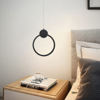 Immax NEO LITE OVALE Smart pendant luminaire black 26cm 18W Tuya WiFi with BEACON support (3)