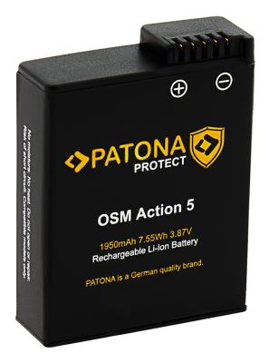 Battery DJI Osmo Action 3 /4 /5 1950mAh Li-Ion 3,87V BCX202 PROTECT