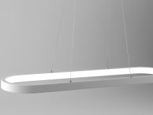 Immax NEO HIPODROMO Smart Hängeleuchte 120x30cm, 42W weiß Zigbee 3.0 (5)