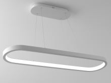 Immax NEO HIPODROMO Smart Hängeleuchte 120x30cm, 42W weiß Zigbee 3.0 (4)