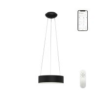 Immax NEO AGUJERO Smart Hängeleuchte 45cm 30W schwarz Zigbee 3.0 (7)