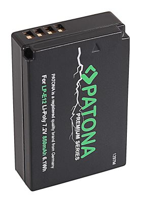 Battery Canon LP-E12 850mAh Li-Ion PREMIUM