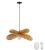 Immax BOHO MARIPOSA-COMPLET, Leuchte 50cm+SMART-Lampe+Fernbedienung