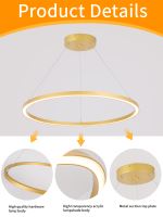 Immax NEO FINO Smart pendant light gold 80cm CCT 60W, Zigbee 3.0 (18)