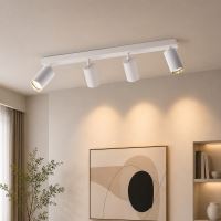 Immax PUNTO-4 ceiling wall spot light linear 4 heads GU10, white (10)