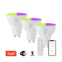 Immax NEO LITE 3x Smart bulb LED GU10 4,8W RGB + CCT color and white, dimmable, WiFi, Beacon (17)