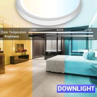 Immax NEO LITE TUDO Smart Ceiling Light RGB backlight 60cm 65W Tuya WiFi Beacon white (9)