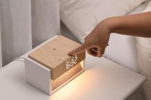 IMMAX DECENT LED alarm clock with wireless charging and white noise (3)
