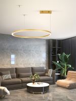 Immax NEO FINO NEW Smart pendant light gold 80cm CCT 60W, Zigbee 3.0 (1)