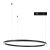 Immax NEO FINO NEW Smart pendant light black 80cm CCT 60W, Zigbee 3.0