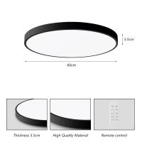 Immax NEO LITE SEMPLICI Smart ceiling light black 60cm 60W 4500 lm Tuya WiFi BEACON (6)