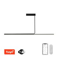 Immax NEO LITE ASTA Smart pendant luminaire black 125cm 28W Tuya WiFi with BEACON supportImmax NEO LITE ASTA Smart Pendelleuchte schwarz 125cm 28W Tuya WiFi mit BEACON Unterstützung