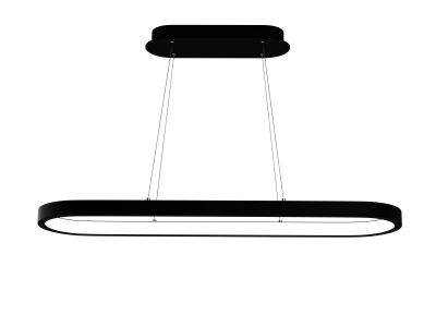 Immax NEO HIPODROMO Smart Hängeleuchte 120x30cm, 42W schwarz Zigbee 3.0