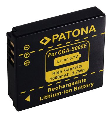 Akku Panasonic CGA-S005 1000mAh Li-Ion