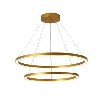 Immax NEO FINO Smart Hängeleuchte gold 60+80cm CCT 93W, Zigbee 3.0