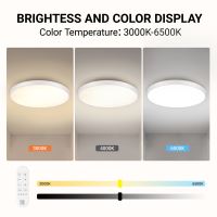 Immax NEO LITE SEMPLICI Smart Deckenleuchte Tuya WiFi BEACON, 100 cm 128 W 9088 lm, weiß (25)