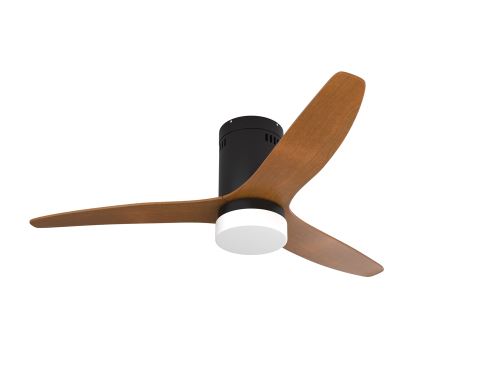 Immax NEO LITE VENTO SMART Deckenventilator 18W/26W/230V Tuya Wi-Fi schwarz/Holz + Fernbedienung (7)