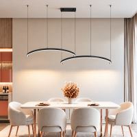 Immax NEO FINO MOON Smart pendant light 2x semicircle, 120cm, W, Zigbee 3.0, black (32)
