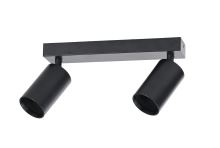 Immax NEO LITE PUNTO-2 Smart spotlight black source 2xGU10 6W, RGB+CCT WiFi BEACON (2)