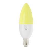 Immax NEO LITE Smart 3x LED bulb E14 6W RGB + CCT color and white, dimmable, WiFi, C37, Beacon (12)