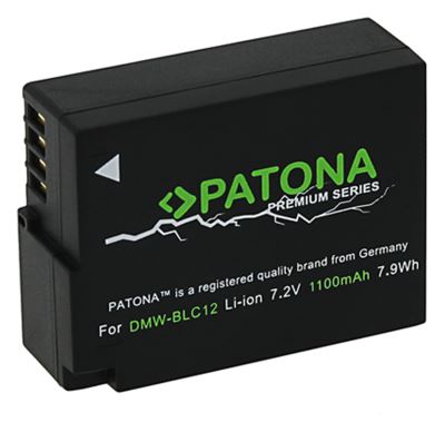 Akku Panasonic DMW-BLC12 E 1000mAh Li-Ion Premium