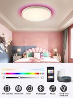 Immax NEO LITE TUDO Smart ceiling luminaire RGB backlight 40cm 50W Tuya WiFi black (20)