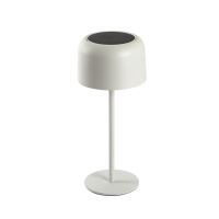 Outdoor solar LED table lamp Immax CARO white 4W 150lm, warm white 3000K