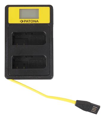 Netzteil Dual Nikon EN-EL14 s LCD,USB