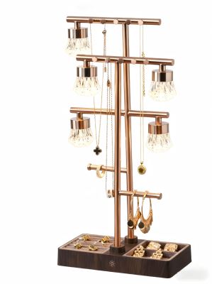 LED-Dekorationslampe Immax 2in1 LUMITREE Schmuckorganizer Roségold