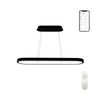 Immax NEO HIPODROMO Smart Hängeleuchte 120x30cm, 42W schwarz Zigbee 3.0 (11)