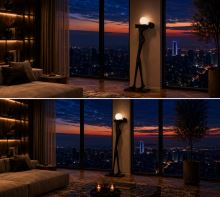 Immax SILUETTE Human WOMAN – 175 cm – sculpture, floor lamp, bronze, fibreglass, 1xE27 (3)