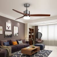 Immax NEO LITE ELEGANTE Smart LED-Deckenleuchte mit Lüfter Tuya WiFi silber/holz (5)