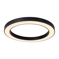 Immax NEO PASTEL SLIM Smart ceiling light 95x7cm 68W black  Zigbee 3.0