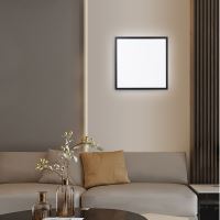 Immax NEO LITE FRAME Smart ceiling luminaire 60x60cm, IP44, CCT, WiFi, Tuya, BEACON black (14)