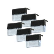 Solar-LED-Außenbeleuchtung Immax DECK mit Lichtsensor, RGB, 1W, IP65, 6Stk