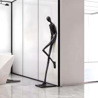 Immax SILUETTE Human RELAX 178 cm – Skulptur, Fiberglas, schwarz (7)