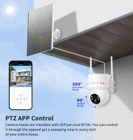 Immax NEO LITE Smart Security Outdoor Camera Solar Sentry WiFi, P/T, HD, PIR, 4MP (8)